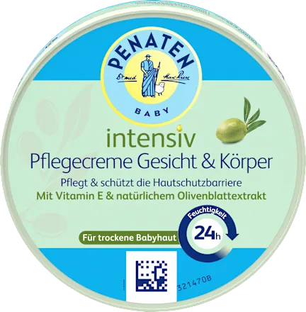Baby Pflegecreme Gesicht & Körper intensiv, 100 ml