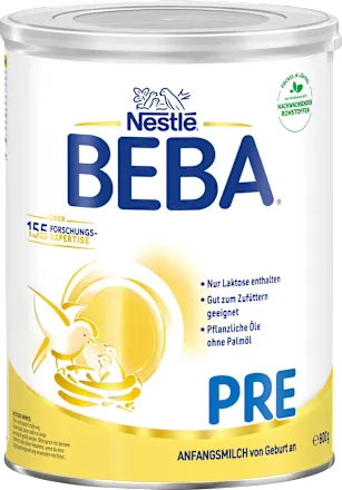 Anfangsmilch Pre von Geburt an, 800 g