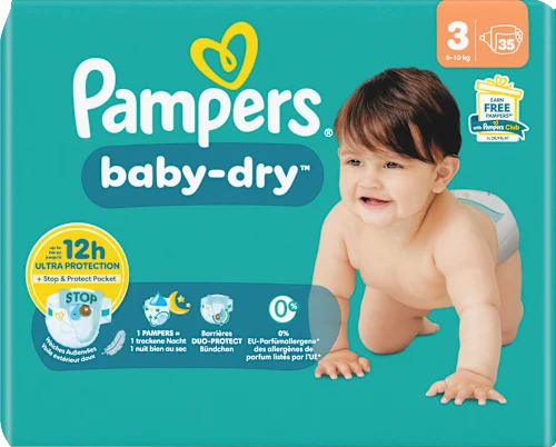 Windeln Baby Dry Gr.3 Midi (6-10 kg), 35 St