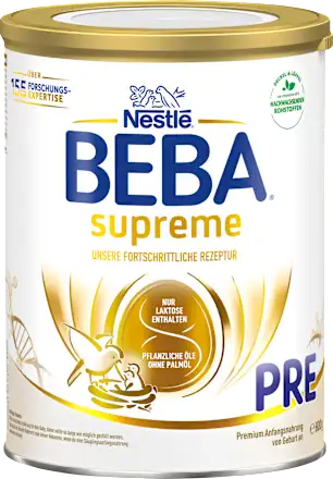 Anfangsmilch Supreme Pre von Geburt an, 800 g Säuglingsanfangsnahrung