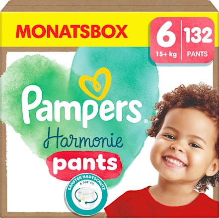 Baby Pants Harmonie Gr.6 Junior (15+ kg), Monatsbox, 132 St