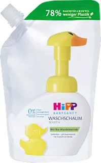 Baby Waschschaum sensitiv, Nachfüllpack, 250 ml